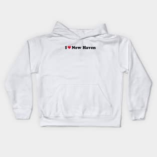 I Love New Haven Kids Hoodie